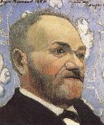 Emile Bernard Portrait  of Piere Tanguy oil painting